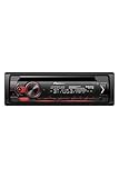 Pioneer DEH-S320BT, 1-DIN Autoradio, CD-Tuner mit RDS, Bluetooth, MP3, USB und AUX-Eingang, Freisprecheinrichtung, Smart Sync App, 13-Band-Equalizer