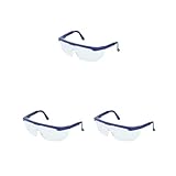 Feriuzymix 3er-Set Arbeitsschutzbrillen, Spritzschutz, winddicht, staubdicht, Brillen