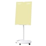 Tragbarer, magnetischer, trocken abwischbarer Tafel, höhenverstellbar, für Büropräsentationen und Live-Studio-Nutzung