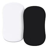 Xjdzineq Atmungsaktives und weiches Bettlaken für Babybetten, Mikrofaser, Spannbettlaken, Pflege, Bettwäsche, atmungsaktiv, Baby-Stubenwagen