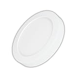 LUXULA LED Aufbauleuchte CIRCLE - ø122x35mm, 6W 525lm - 3000K 4000K 6000K einstellbar - Spot Aufbaupanel mit Diffusor, matt, rund