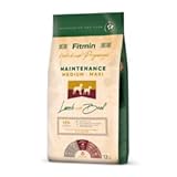 Fitmin Medium Maxi Maintenance Lamb with Beef | Hundetrockenfutter | Mit Lamm und Rindfleisch | 74% tierischen Rohstoffen | Für Erwachsene Hunde mittlerer und großer Rassen | 12kg oder 2.5kg (2500)