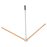 JOINPAYA Verstellbarer Fußball Kickständer Metall Kickhalter Rugby Kick Tee Tragbares Trainingsgerät für Jugendmannschaften und Garten