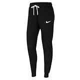 Nike Damen W Nk Flc Park20 Pant Kp Hose, Black/White/White, L EU