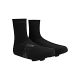 BBB Cycling Fahrrad Überschuhe für Herren und Damen | Winter Schuhüberzieher Windfest Kälteschutz Thermo Neopren Uberschuhe für Rennrad MTB | HeavyDuty OSS BWS-02B Schwarz 45/46