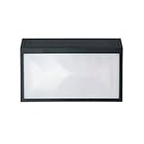 Solar Türleuchte Adressanzeige Nummernschild Solar Adressschild Outdoor ABS + PC mit Licht Adressschild
