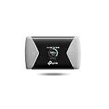 TP-Link M7650 mobiler WLAN Router (4G/LTE bis zu 600Mbit/s Download/ 50Mbit/s Upload, Hotspot, Cat11, 3000mAh Akku, LCD Display, kompatibel mit allen europäischen SIM Karten) schwarz/silber