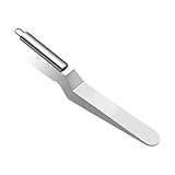 Winkelpalette Torte, Streichpaletten für Torten, Winkelpalette Set Edelstahl zum Backen, Torten selber machen, Tortendekoration aus Fondant(6 Zoll, Silber)