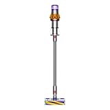 Dyson Detect Absolute V15 Kabelloser Staubsauger, Gelb/Nickel, 230 W, 0,76 Liter, 82 Dezibel