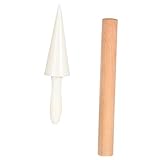 CIYODO 1 Satz Grill-Gewichtspresse ice cream scoop eiswaffel cookie dose gebaeckdosen Grillzubehör Polster kuchenform Bruchform Eierkegelformer Form zur Herstellung von Eierkegeln hölzern