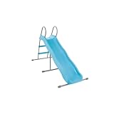 Intex 44106 Gartenrutsche für Kinder, Stahl und Kunststoff, hellblau, 196 x 84 x 119 cm