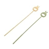 Anneome 2 Stück Teiliges Silikon Strohhalm Reinigungsbürsten mit Langem Flexiblem Griff Wiederverwendbar Schonend für Babyflaschen Trinkflaschen und Becher Weiche Fugenbürste für