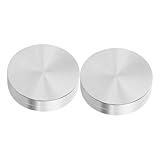 BESTOYARD Drehbarer Tortenständer Aus Aluminiumlegierung Tortendrehteller Mit Lager Tortendekoration Drehbarer Tortenständer Für Cupcakes Gebäck Und Tortendekorationen 2 Stück