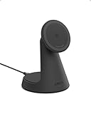 Anker MagGo MagSafe kompatibles 2-in-1 Ladegerät, Qi2 Zertifiziert 15W Schnellladegerät Ständer, Einstellbar stabil, Für iPhone 16/15/14/13/12, AirPods Pro und mehr (Ohne Netzteil)