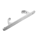 Supvox Edelstahl Boot Führungsrolle Bow Chock Seilführung für Ponton Angel Segelboote Robust Reibungsarm für Festmacherleinen