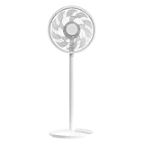 Générique Elektrischer Ventilator, leiser Standventilator, schwenkbar, kühlend, für Büro, Wohnzimmer, Schlafsaal und Innenbereich