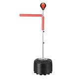 Boxbirne Punchingball mit Ständer – Höhenverstellbarer Boxsack für Reaktions- und Boxtraining, Standboxsack mit Ständer für Indoor/Outdoor (Erwachsene & Kinder)‌