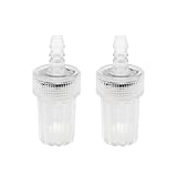 LT Easiyl 2 Stück Akku-Druckreiniger-Schlauchbaugruppe Wasserfilter 10 Mm Hochdruckreinigerpistole Einlassfilter-Adapter Kompatibel mit Hydroshot-Modellen der Serie 620 625 629 Und 630