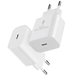 USB C Adapter, 2 Packs USB C ladegerät Schnellladegerät [MFi Zertifizierung] USB C netzteil Type C stecker,kompatibel mit für iPhone 15/15 Plus/15 Pro/15 Pro Max/14/13/12/11 Pro Galaxy S24 S23 S22,etc