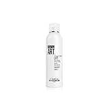 L'Oréal Professionnel Paris Tecni.ART Volume Lift Rootlift Spray-Mousse, Schaumfestiger für Volumen, ohne Verkleben oder Beschweren, mittlerer Halt, voluminöser Glanz, 250 ml