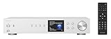 VR-Radio Digital Radio Receiver: Digitaler WLAN-HiFi-Tuner, Internetradio, DAB+, Bluetooth, Silber (DAB+ Receiver für Stereoanlage, HiFi Receiver, Lautsprecher)