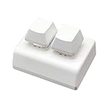 CVZQTE Programmierung Makro Tastatur RGB 2 Tasten Kopieren Mini Taste Wireless Macropad Gaming Tastatur Mechanische Makro Tastatur 2 Tasten Mechanische Tastatur Programmierbar Mini Tastatur RGB Typ-C