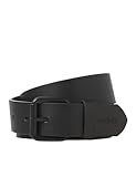 JACK&JONES Herren JACIVAN Belt Synthetikgürtel, Black, 80