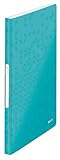 Leitz 46320051 Sichtbuch WOW, A4, PP, 40 Hüllen, eisblau