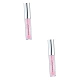 Healvian 2 Stück Damen Flüssiger Lippenstift Damen Lipgloss Diamant Lippenstift Langanhaltender Lippenstift Damen Lippenstift