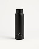 waterdrop® Edelstahl Trinkflasche 600ml - auslaufsichere Trinkflasche Kohlensäure geeignet & BPA frei - doppelwandige Thermosflasche für heiße & kalte Getränke - ideal für unterwegs, Büro & Fitness