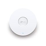 TP-Link EAP610 AX1800 Gigabit Dualband WiFi 6 WLAN Access point (Dualband 1775Mbit/s, Omada SDN, zentrales Management, 1 Gigabit Port, nahtloses WLAN-Roaming, PoE/DC angetriebene) weiß