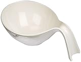 Villeroy & Boch - Flow, Salatschale mit Griff, 600 ml, Für Salate/Suppen/Saucen, Premium Porzellan, Spülmaschinengeeignet, Weiß