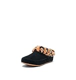 Sorel Damen Go Coffee Run Slipper — Indoor & Outdoor Wildleder Hausschuhe, Schwarz, Tawny Buff, 39 EU