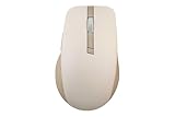 ASUS SmartO MD200 Silent Plus Kabellose Maus (Oat Milk)