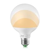 Elrigs 3-in-1 E27 Globe LED Lampe, Dimmen ohne Dimmer, 12W(6000K)-12W(3000K)-3W(2700K), Szenenwechsel, ersetzt 100W-100W-30W, 1100/1100/300-Lumen