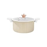 Antihaft-Töpfe – Kochtopf, Antihaft-Pfanne mit Deckel, Schnellkochtopf, Kochgeschirr mit Griff für Küche, Induktion, Elektroherd, Suppe, Nudeln, Sauce, Reis, Braten, Camping und andere Zwecke