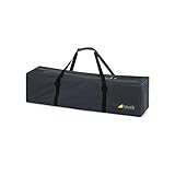 Hauck Kinderwagen Transporttasche Bag Me, 115 x 31 x 31 cm, Schirmbuggys Buggy Schutztasche für Auto, Flugzeug, Bahn, Schmutzabweisend, Wasserabweisend, mit Tragegurt (Schwarz)