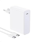 USB C Ladegerät 100W MacBook Pro USB C Stecker mit Ladekabel 1.8M, Für MacBook Pro 2021/202/2019/MacBook Air 2020/2019/2018/16/15/14/13', iPhone 15,Galaxy S23/Pixel 5/Tablet, Laptop, Computer Handys