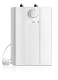 AEG druckloser Kleinspeicher Huz 5 Basis, Untertischboiler 5 Liter Niederdruck, steckerfertig, 2 kW, 222162