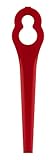 60 Stück PA6 Ersatzmesser-Set Kompatibel mit Rasentrimmer Einhell GE-CT 18 Li, GC-CT 18/24 Li, BG-CT 18 Li, RG-CT 18 Li, Kunststoffmesser für Einhell Akku-Rasentrimmer Zubehör
