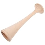 Gadpiparty Holz Fetal Stethoskop Schwangerschaft Sound Verstärker Natürliches Tragbares Hörgerät für Werdende Mütter zur Babyherzfrequenz-erkennung Vielseitig Einsetzbar Zuhause und Unterwegs