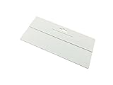 MBS TRADING | Tapetenglätter Andrückspachtel Tapezierspachtel PVC 240x120mm | weiß, Größe: 1 Stück