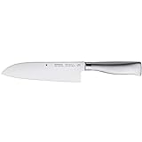 WMF Grand Gourmet Santoku Messer 32 cm, Made in Germany, Messer geschmiedet, Performance Cut, Spezialklingenstahl, Klinge 18 cm