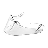 Baoblaze Eishockey-Helm Goalie transparenter kratzfester Nackenschutz für Senioren