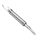 OSALADI Edelstahl Garnelenschälwerkzeug mit Entdarmschneider Kompakt und Rostfrei Küchenhelfer zum Reinigen von Garnelenfäden für Profi und Hobby