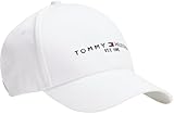 Tommy Hilfiger Herren Cap Established Basecap, Weiß (White), Einheitsgröße