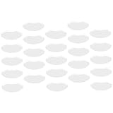 AUTSUPPL 25 Stück Teiliges Transparente Wiederverwendbare Gesichtsabdeckungen für Friseure Wasserfeste Haarstyling Haarschnitt schutzschilde Schutz vor Haarpflegeprodukten Leicht zu