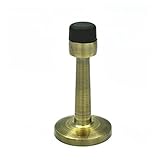 TüRstopper Boden,Turstopper Edelstahl-Aufkleber-Türstopper mit Gummi-Türschutz for Schlafzimmer, Küche, Büro, Wohnzimmer, Schule, Türschutz (Color : Green bronze)