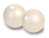 TOGU Toning Ball 2er Set Perlmutt Pilates Yoga Bewegung Fitness Durchmesser 10cm, 0,5 kg