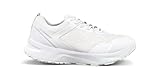 JOYA Veloce White, atmungsaktiver, Leichter Sneaker für Damen, aus Mesh in Weiß, mit weich gepolsterter Zunge und Kragen für kompromisslosen Komfort